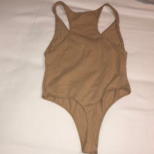 American Apparel Tops - American Apparel Nude Thong Body suit American Apparel Tops - American Apparel Nude Thong Body suit